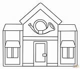 Post Office Emoji coloring Page  Free Printable Coloring Pages sketch template