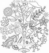 Nature Mandalas Coloring Page Blank By Thaneeya  mandala sketch template