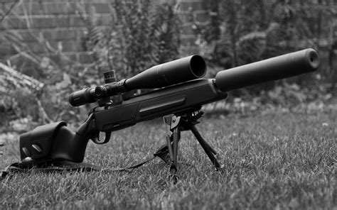 The sniper rifle Mac Wallpaper Download | AllMacWallpaper