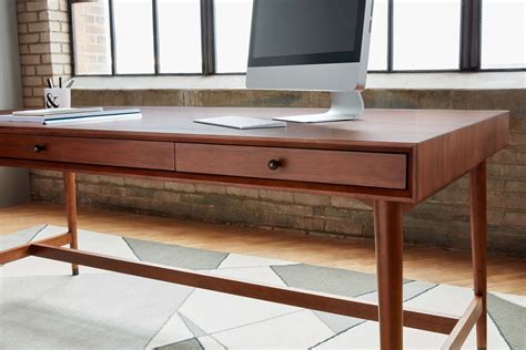 Mid Century Modern Desk 36"X72" - Office Furniture Chicago - New ...