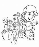 Handy Manny Bike coloring Pages For Kids Printable Free Online Coloring  sketch template