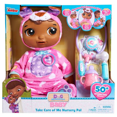 Doc McStuffins Take Care of Me Nursey Pal Features Lifelike Playset Toy ...