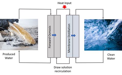 Membranes | Free Full-Text | The Water Flux Dynamic in a Hybrid Forward ...