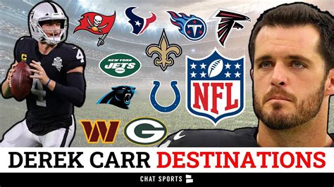 Derek Carr Trade Rumors: Top 6 Derek Carr Landing Spots For The Las Vegas Raiders QB In 2023 ...