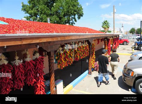 USA Hatch New Mexico- Chile Festival- Hatch Chile Express store with Stock Photo: 25874092 - Alamy