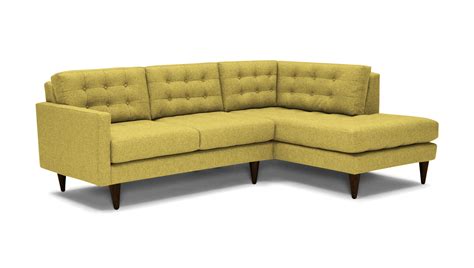 A sectional for small space living that doesnt scrimp on craftsmanship ...