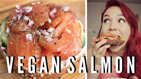 Vegan Smoked Salmon + Cream Cheese // Recipe Test - YouTube