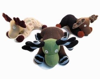 plush moose toy – Etsy