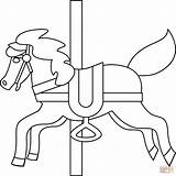 Carousel Horse coloring Page  Free Printable Coloring Pages sketch template