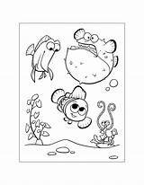 Finding Nemo Coloring Sheets sketch template