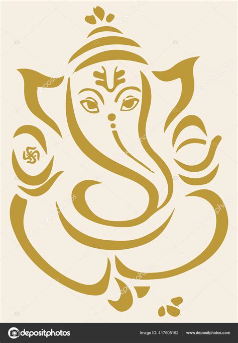 Ganesh Ji Outline