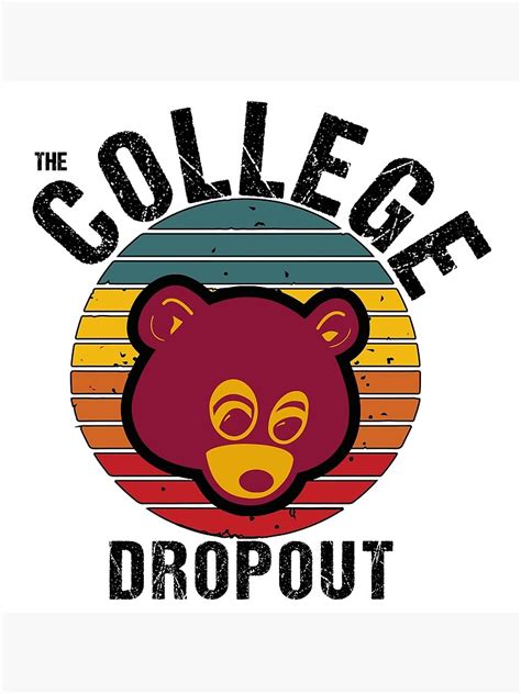 "the college dropout godfather" Poster for Sale by ZSHOP0 | Redbubble