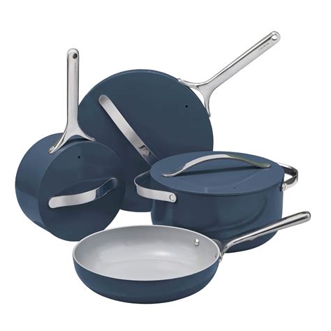Caraway Home Non-Toxic Non-Stick Ceramic 12-Piece Cookware Set | The Container Store