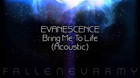 Evanescence - Bring Me To Life (Acoustic) Chords - Chordify