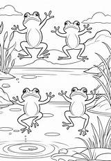 Frog Free Printable Coloring Pages – Color My sketch template