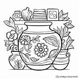 Pottery Coloring Pages  Free & Printable sketch template