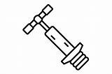 Pogo Stick Outline Icon Graphic By Mahi Icons · Creative Fabrica sketch template