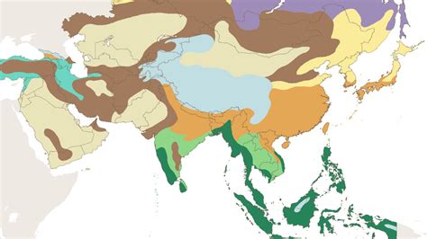 Newsela | Climate map of Asia