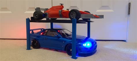 4 Post Lift - For 1/10 RC Cars by TheBasedDoge | Download free STL ...