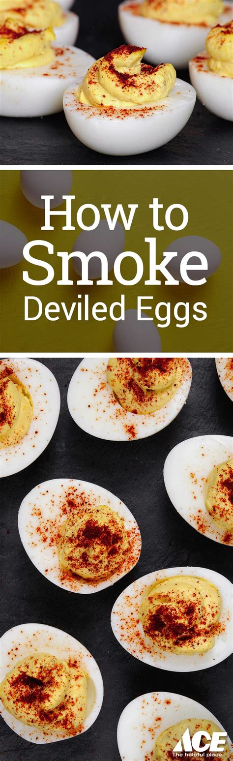 Smoked Deviled Eggs Traeger Recipe | ACE Tips & Advice | Smoked deviled ...