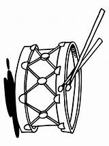 Snare Drum Coloring Page sketch template
