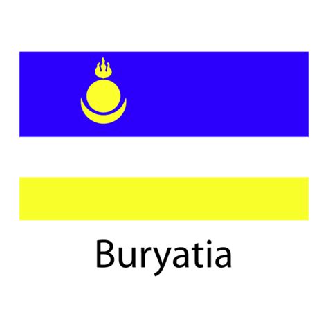 Buryatia national flag - Transparent PNG & SVG vector file