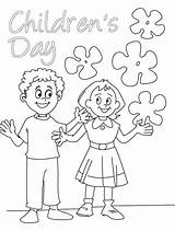 15 Free Printable Childrens Day Coloring Pages sketch template