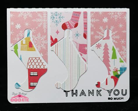 SVG Attic Blog: Christmas Thank You Cards