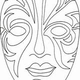 200 Máscaras De carnaval Para Imprimir E Colorir  Coloring Mask sketch template