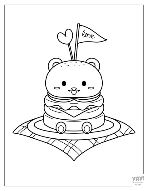 Kawaii Coloring Pages (Free Printable PDFs) in 2024 | Cute coloring ...