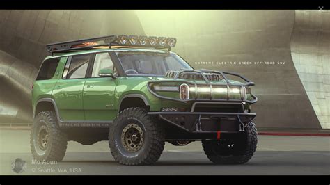 Rivian R1S extreme off road render | Rivian Forum – Rivian R1T & R1S ...