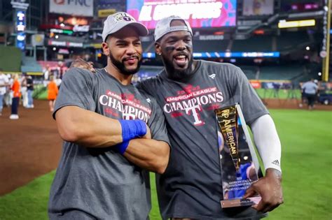 Texas Rangers Win ALCS and Reveal Player-Worn World Series 2023 Gear