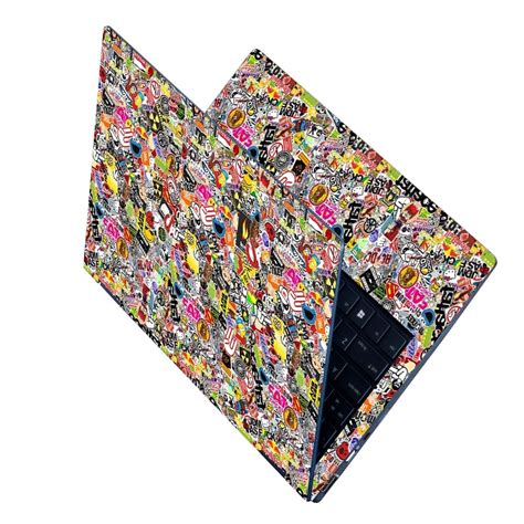 Shop Hand Sticker Bomb Laptop Skin | Buy Online Now – SkinsLegend