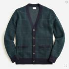 NWT J.CREW $178 Men's Wool-blend Herringbone Windowpane Sweater ...