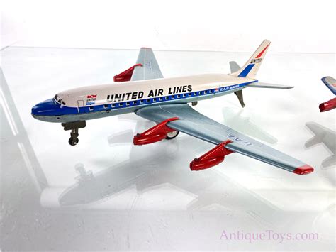 United Airlines Tin Airplane Toys *SOLD* – AntiqueToys.com – Antique ...