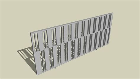 Gate | 3D Warehouse | Desain, Pagar modern, Desain pagar