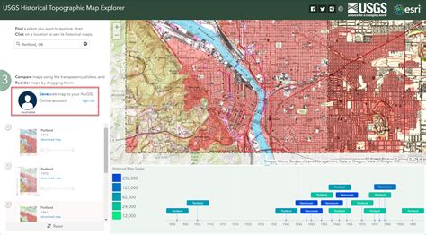 Portland Oregon Topographic Map - Osiris New Dawn Map