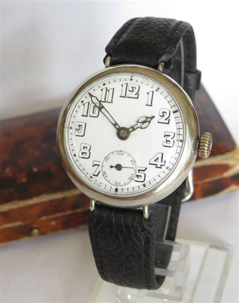 Antiques Atlas - Antique Silver Trench Watch, C1917