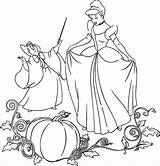 Cinderella Coloring Pages Free Printable sketch template