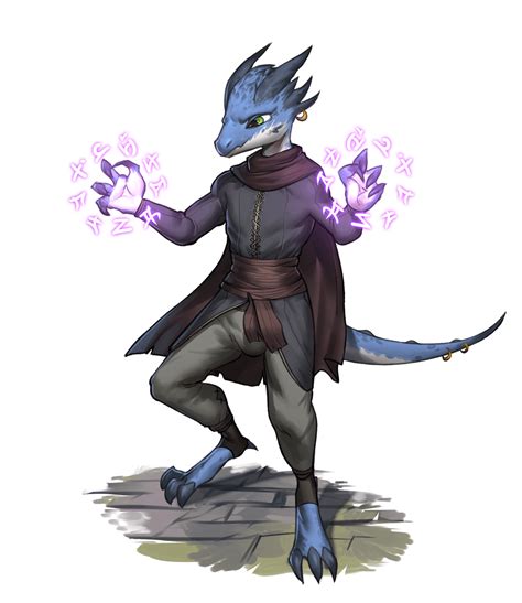 [ART][OC] Lazuris, the Kobold Sorcerer : r/DnD