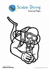 Free Coloring Pages Of Suba Divers sketch template