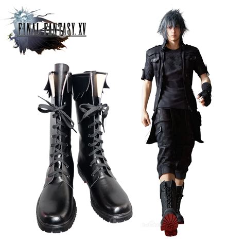 Final Fantasy XV FF15 Noctis Lucis Caelum Noct Cosplay Unisex Costume Halloween Superhero Props ...