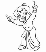 Free Printable Chota Bheem Coloring Page Online  Home sketch template