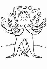 Weird Outline Coloring Cartoon Pogo Stick Man Vector Jumping Royalty  sketch template