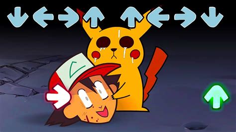 Ash Ketchum dies but friday night Funkin.... - YouTube