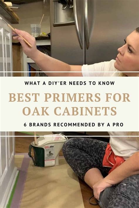 The Best Primer For Oak Cabinets Why You Need To Prime Don T Skip This Painted By Kayla Payne