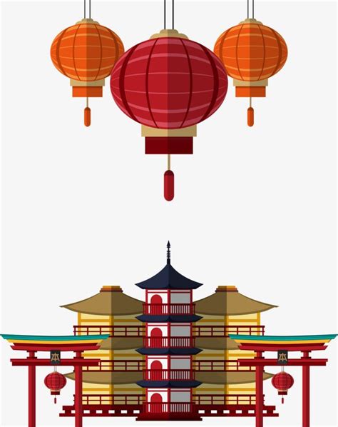 Japan Lantern Drawing | Japan Kawai