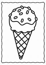 Colorear Sorvetes Helados Eiscreme Cono Ausmalbilder Helado Conos  sketch template