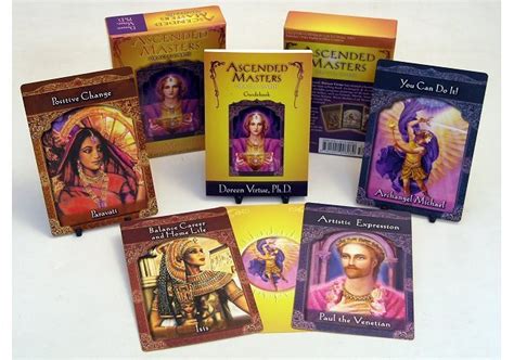 Ascended Masters Oracle Cards - Doreen Virtue - The Crystal Healer