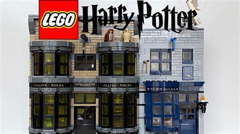 LEGO Harry Potter Diagon Alley Review Part 1 - YouTube